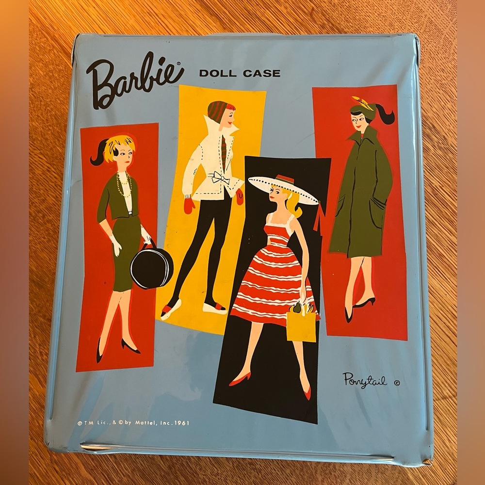1961 vintage Barbie carrying case